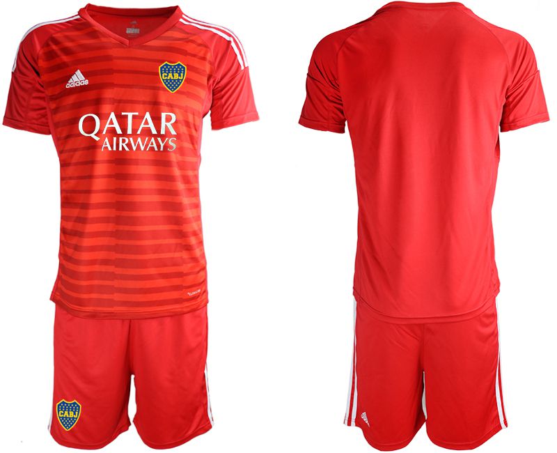 Men 2020-2021 Club Boca juniors goalkeeper red blank Adidas Soccer Jerseys